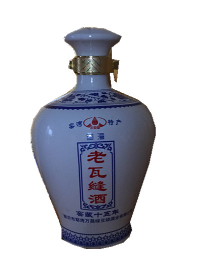 老瓦缝青花